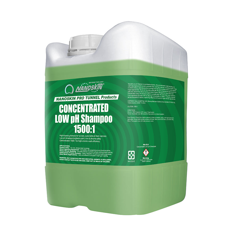 Concentrated Low PH Shampoo 1500:1 – NANOSKIN Car Care Products