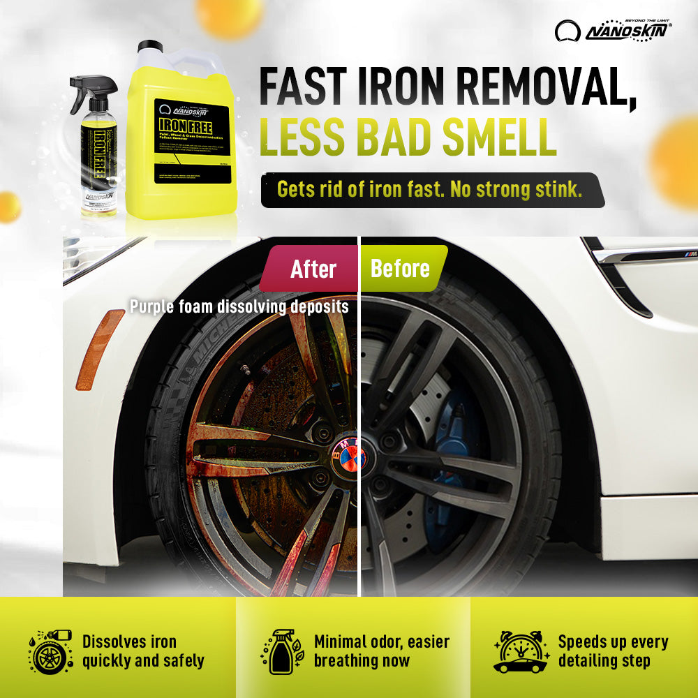 IRON FREE Paint, Wheel & Glass Decontamination / Fallout Remover