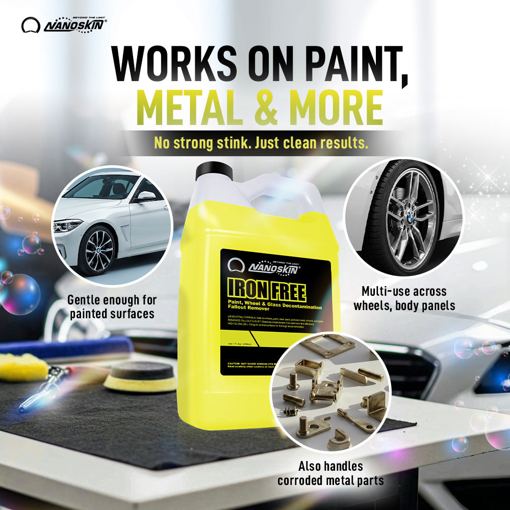 IRON FREE Paint, Wheel & Glass Decontamination / Fallout Remover