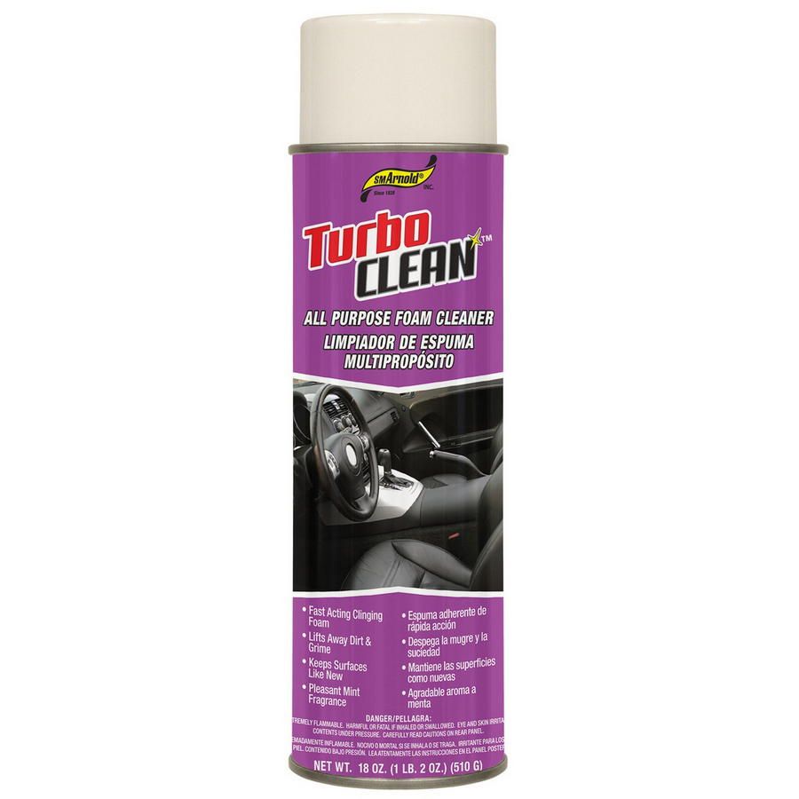 SM Arnold AEROSOL 18 OZ TURBO CLEAN ALL PURPOSE FOAM CLEANER
