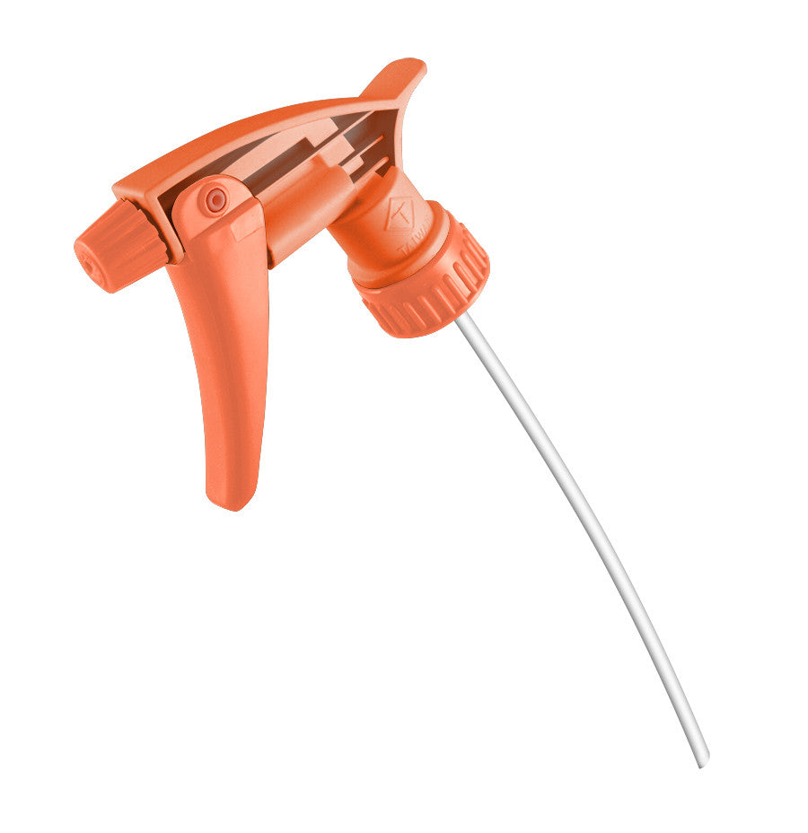 6-Pack Model 320 All-Orange Trigger Sprayer with 9 1/4" Dip Tube