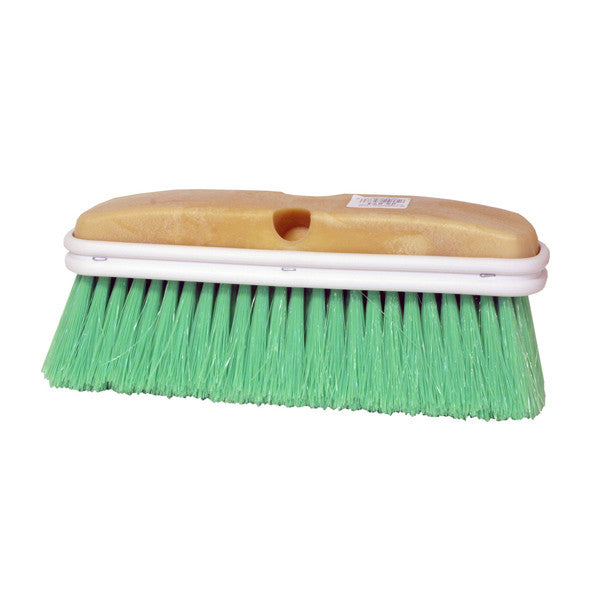 10" Fountain Wash Brush - Green Nylon