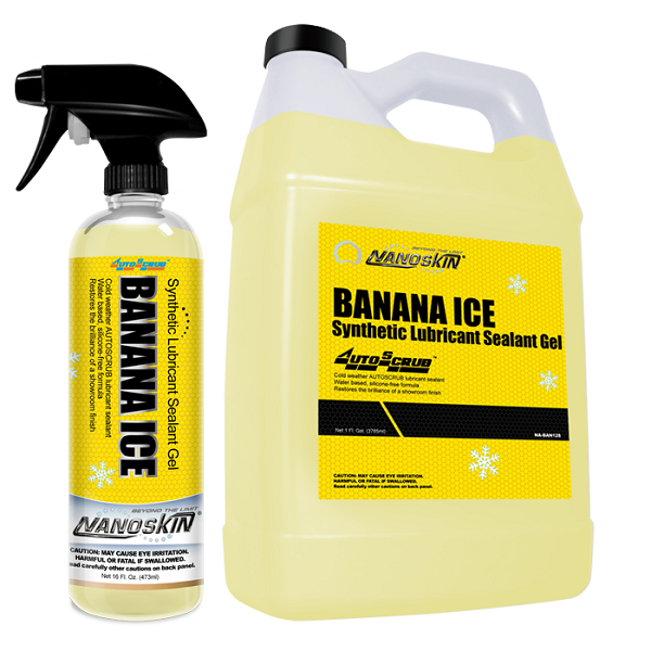 BANANA ICE Synthetic Lubricant Sealant Gel NANOSKIN Car Care Products BANANA ICE Synthetic Lubricant Sealant Gel NANOSKIN Car Care Products