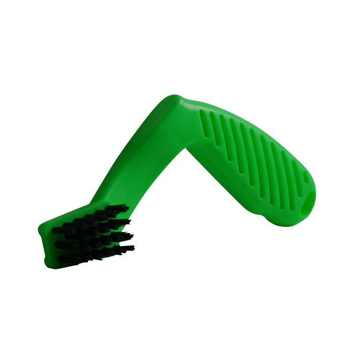 • This brush works on foam pad, wool pads and NANOSKIN MicroBuff Pads. <br>• The synthetic bristles hold up to all paint care products. <br>• The handle is sturdy and strong.