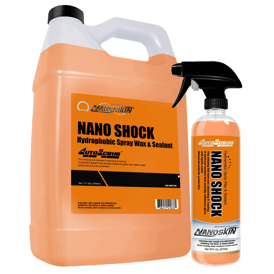 NANO SHOCK Hydrophobic Spray Wax & Sealant – NANOSKIN Car Care Products