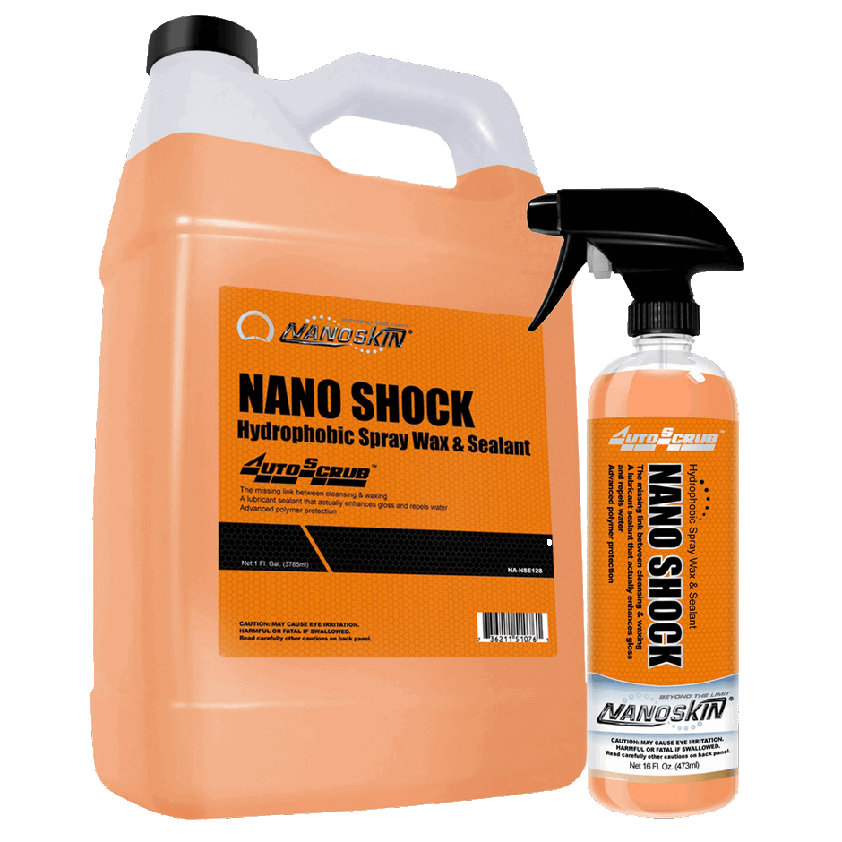 NANO SHOCK Hydrophobic Spray Wax & Sealant – NANOSKIN Car Care