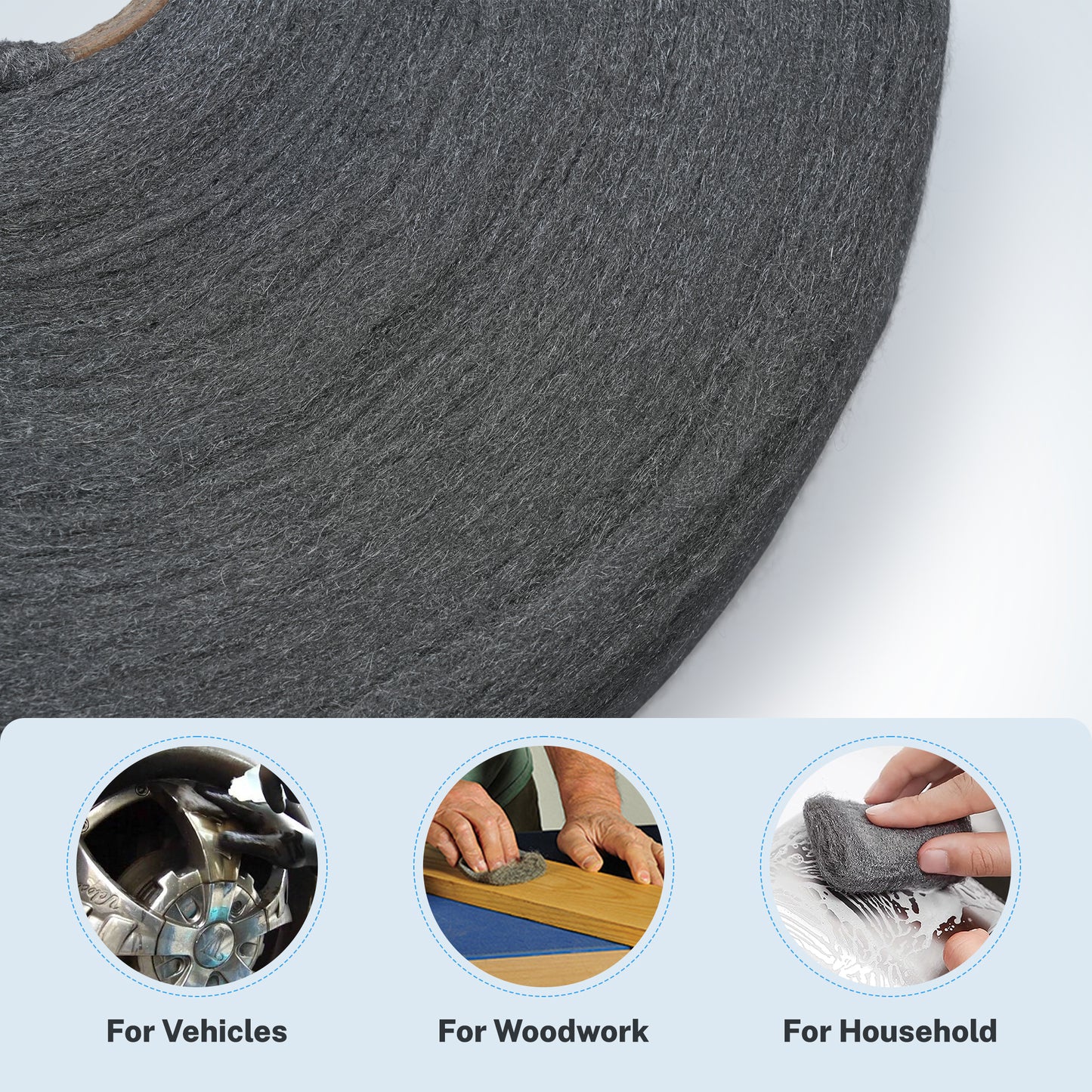0000 Grade Steel Wool