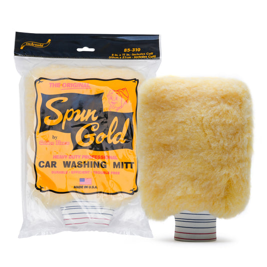 Spun Gold Wash Mitt 8" X 11" (Includes Cuff)