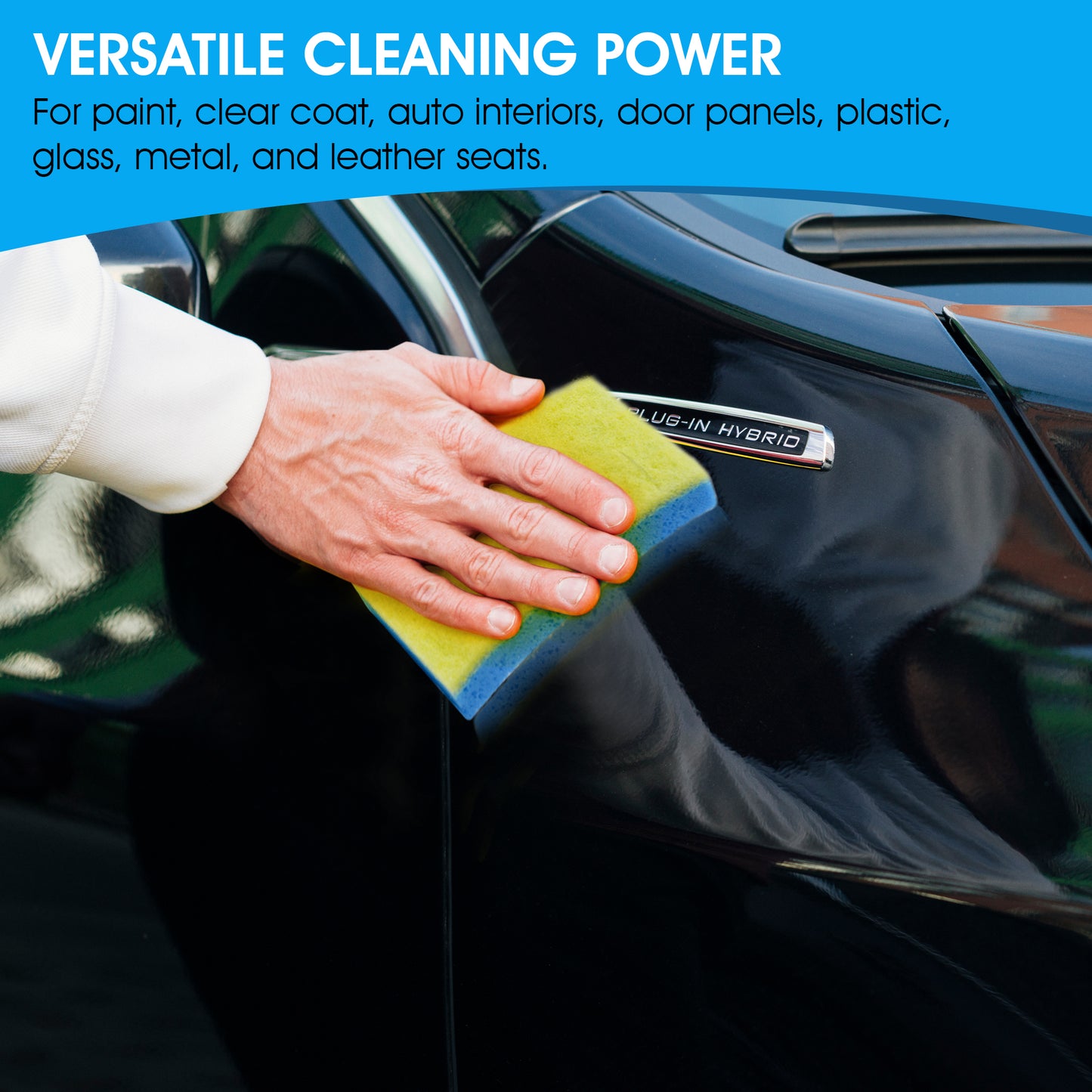 Scrub Away™ Plus Sponges, 4-Pack - 3" x 5" Non-Abrasive Dual-Sided Cleaning Tool