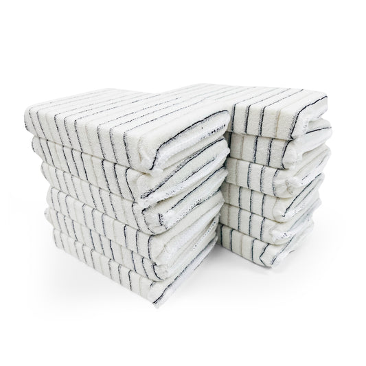Large Terry Knit Wax & Polish Applicator Pads, 12-Pack - 6"x4"