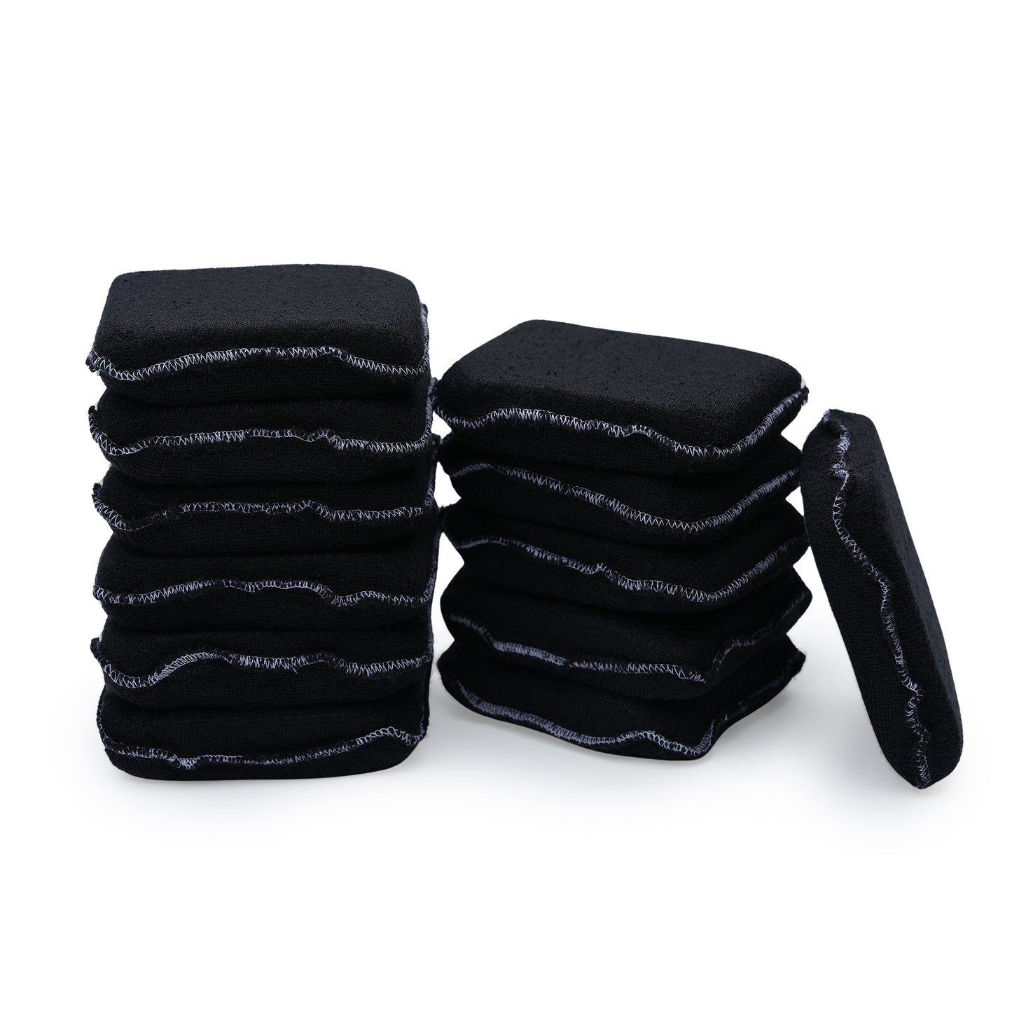 SM Arnold Black Terry Wax & Polish Applicator 4.5" x 3.5" x 1"