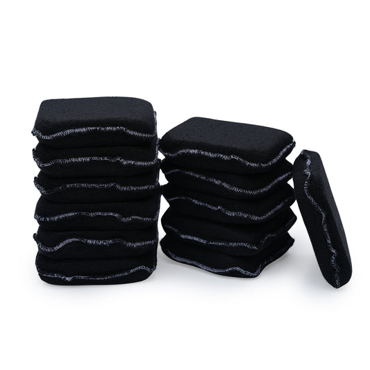 SM Arnold Black Terry Wax & Polish Applicator 4.5" x 3.5" x 1"