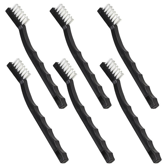 6-Pack Toothbrush Style Brushes - Professional Detailing Brush Set