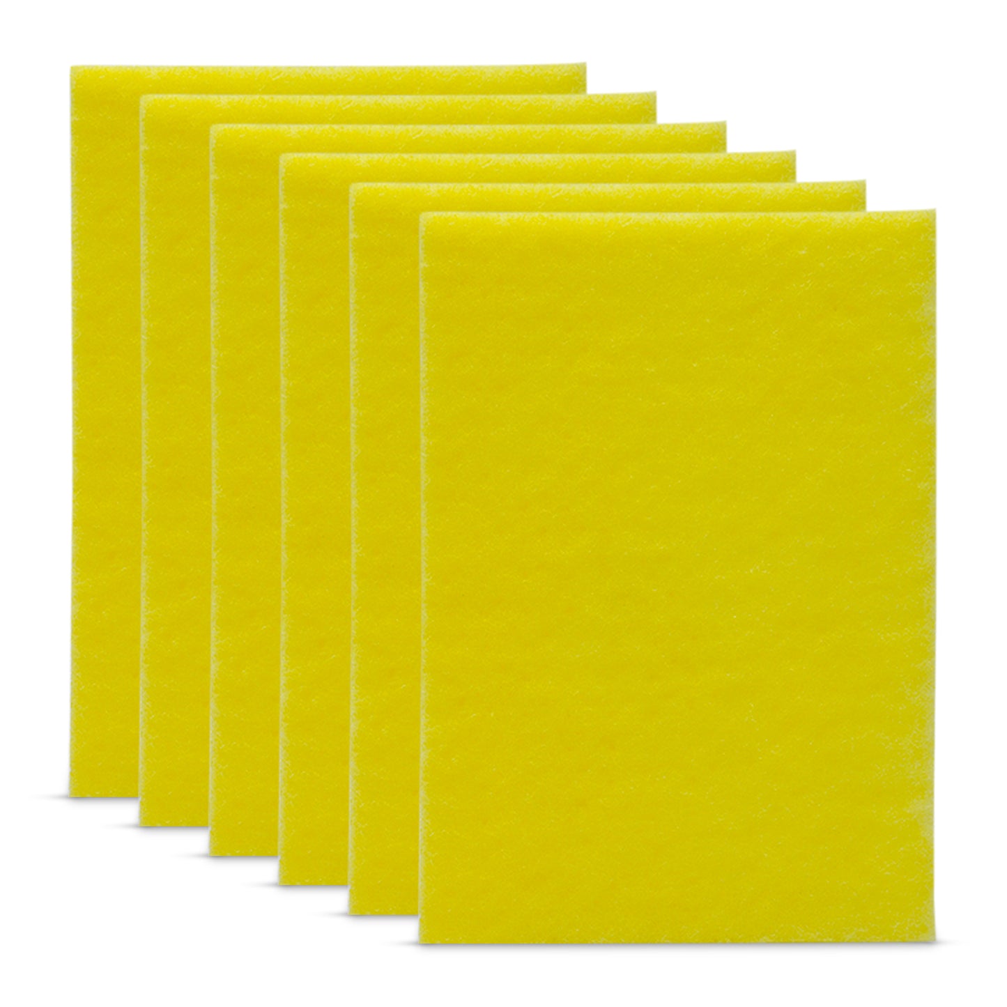6" x 9" Scrub Away Tar Remover Pad, 6-Pack – Durable Non-Abrasive Cleaning Sponge Set