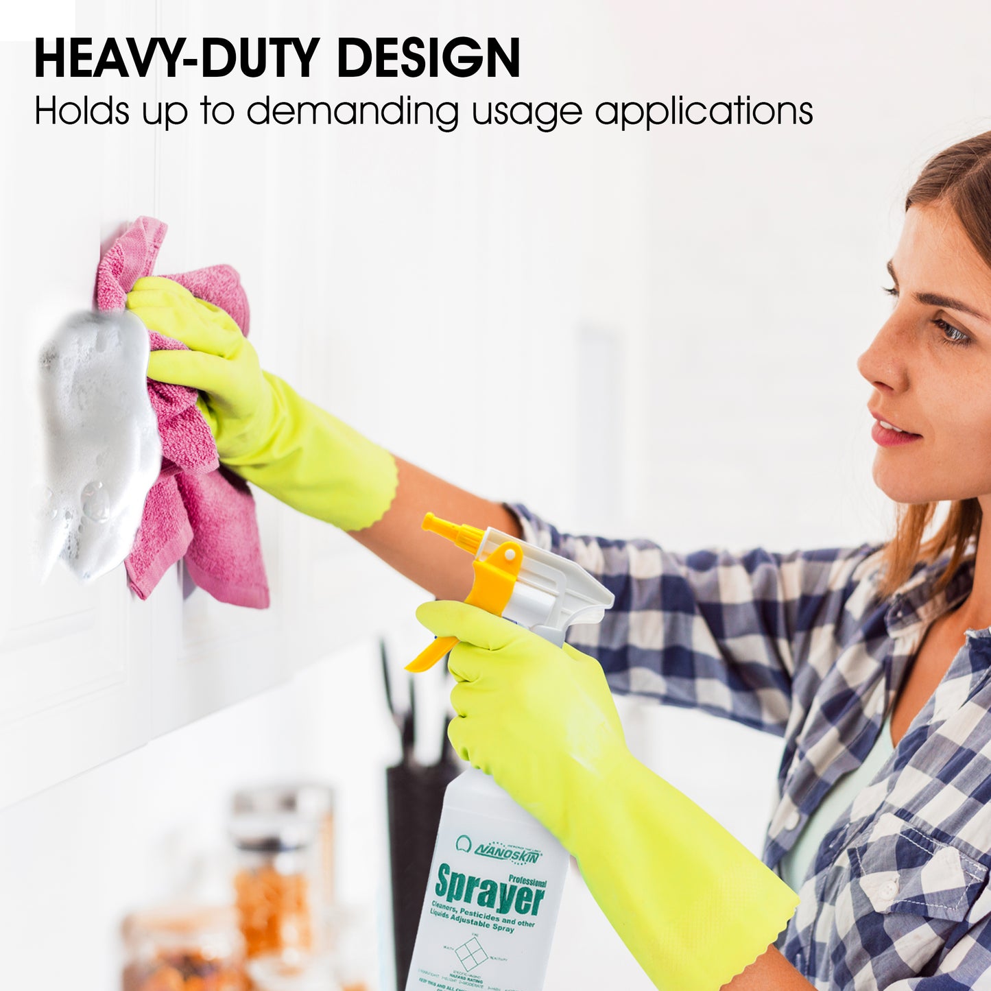 6-Pack Heavy-Duty Foamer Trigger Sprayer