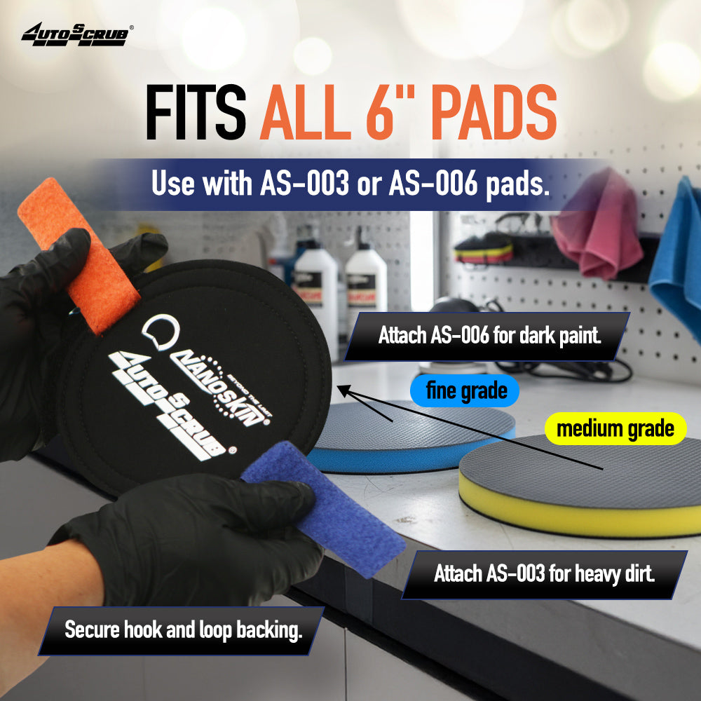 5 3/4" Hand Strap Applicator for 6" AUTOSCRUB Pad