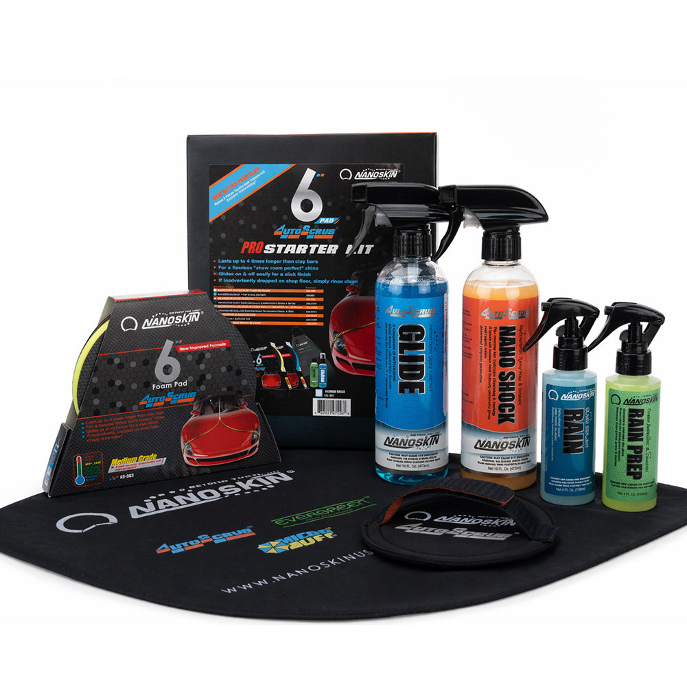 NANOSKIN AUTOSCRUB 6" Pad Pro Starter Kit