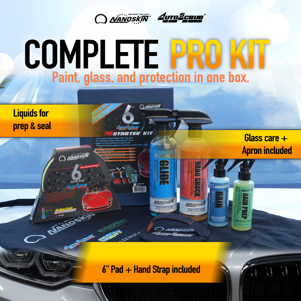 NANOSKIN AUTOSCRUB 6" Pad Pro Starter Kit