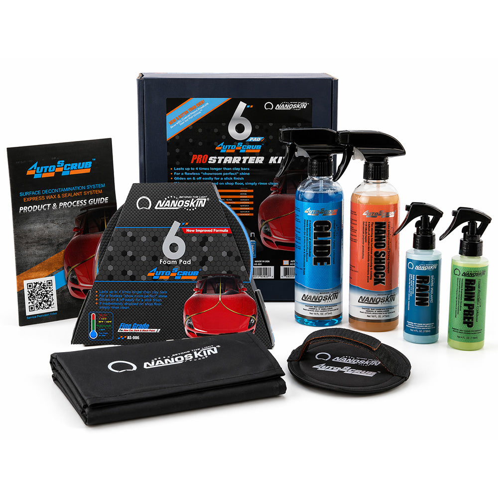 NANOSKIN AUTOSCRUB 6" Pad Pro Starter Kit