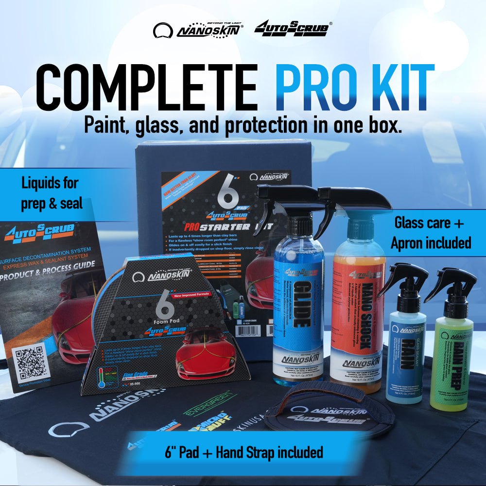 NANOSKIN AUTOSCRUB 6" Pad Pro Starter Kit