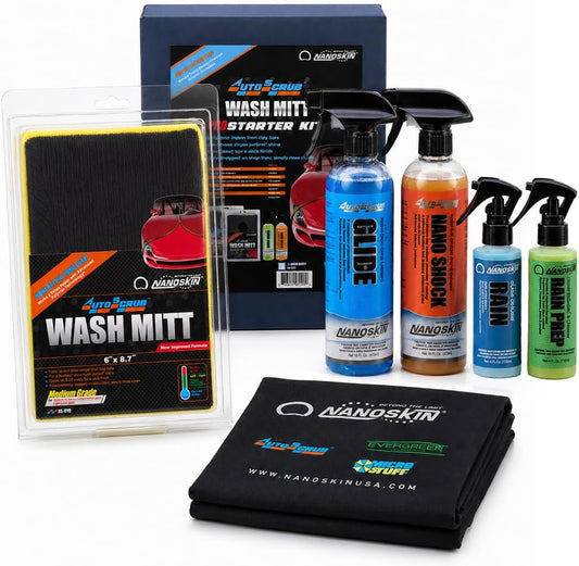 NANOSKIN AUTOSCRUB Wash Mitt Pro Starter Kit