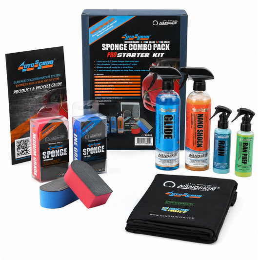 NANOSKIN AUTOSCRUB Sponge Combo Pack Pro Starter Kit