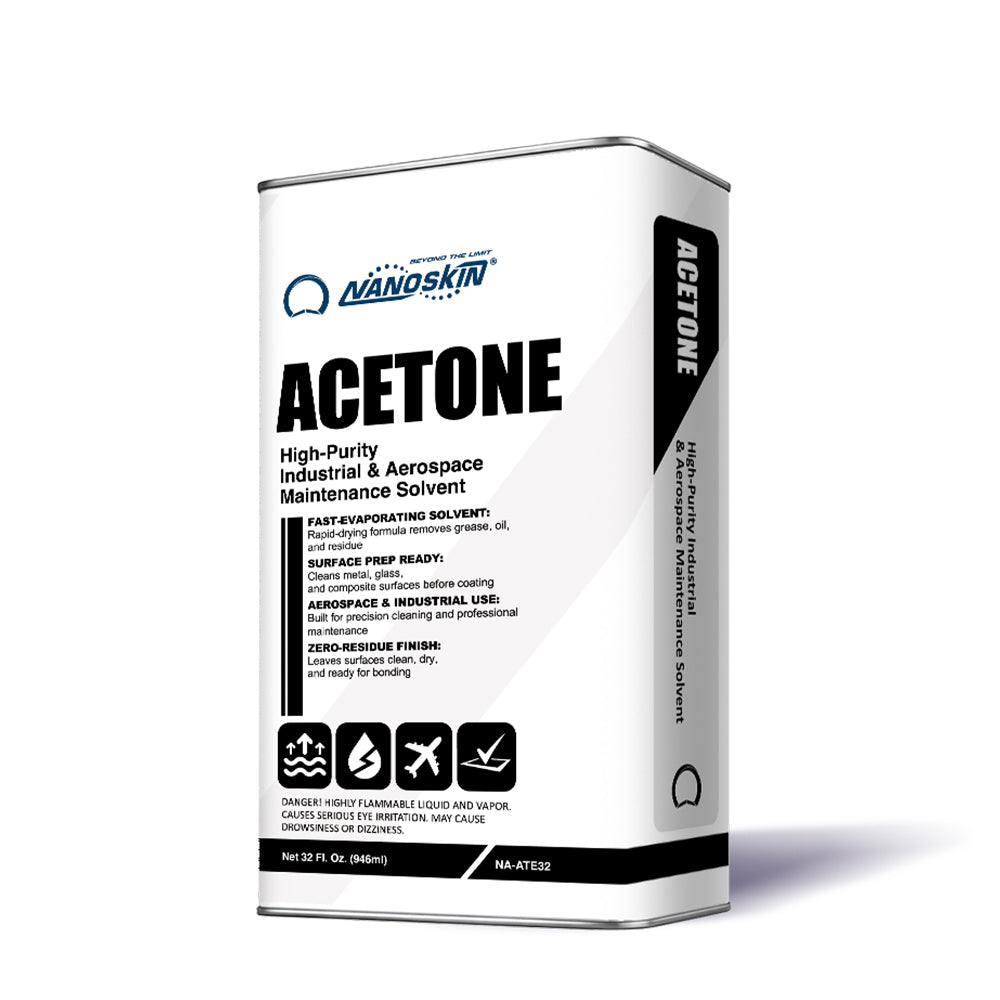 Nanoskin Acetone 32 Oz. – Professional Grade Pure Acetone Solvent