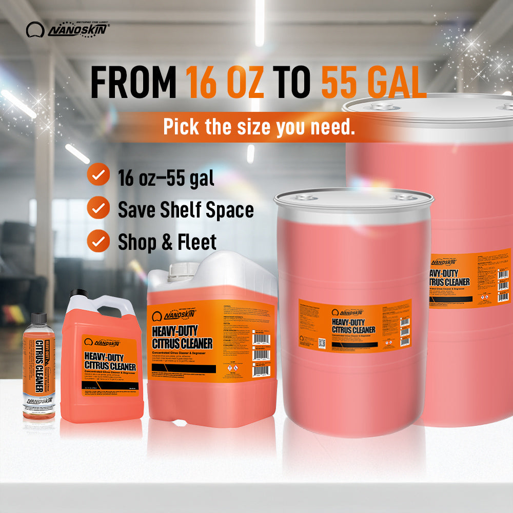 Heavy Duty Citrus Cleaner & Degreaser Concentrate, Dilutes up to 1:32