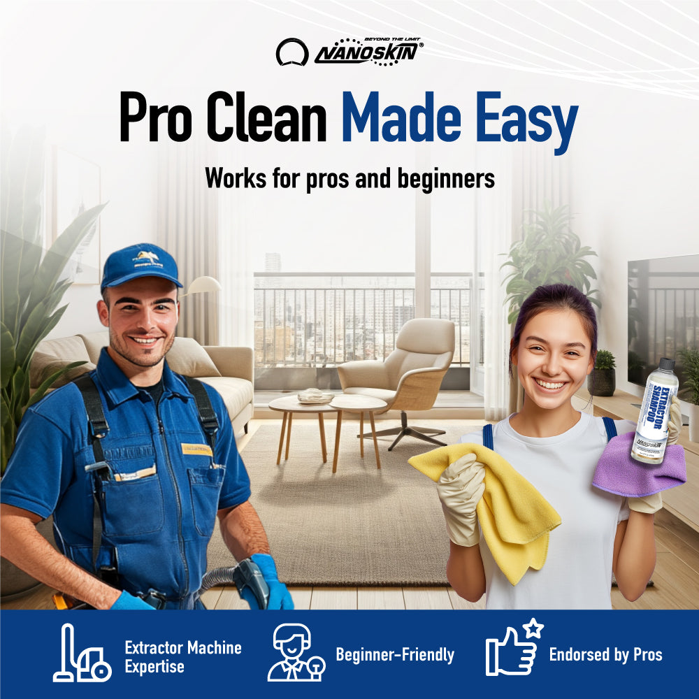 EXTRACTOR SHAMPOO Low Foaming Carpet Cleaner – NANOSKIN Car Care