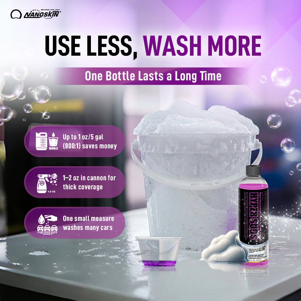 HYPER SUDS Hyper Concentrated Wash & Shine Shampoo