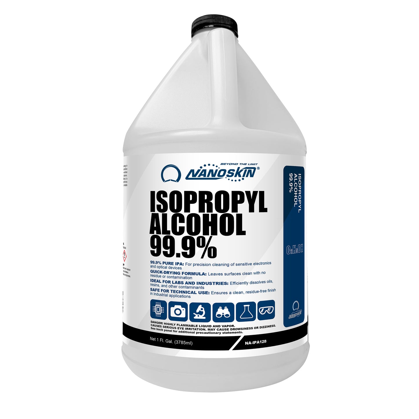 99.9% Isopropyl Alcohol High-Purity IPA 5 Gallon