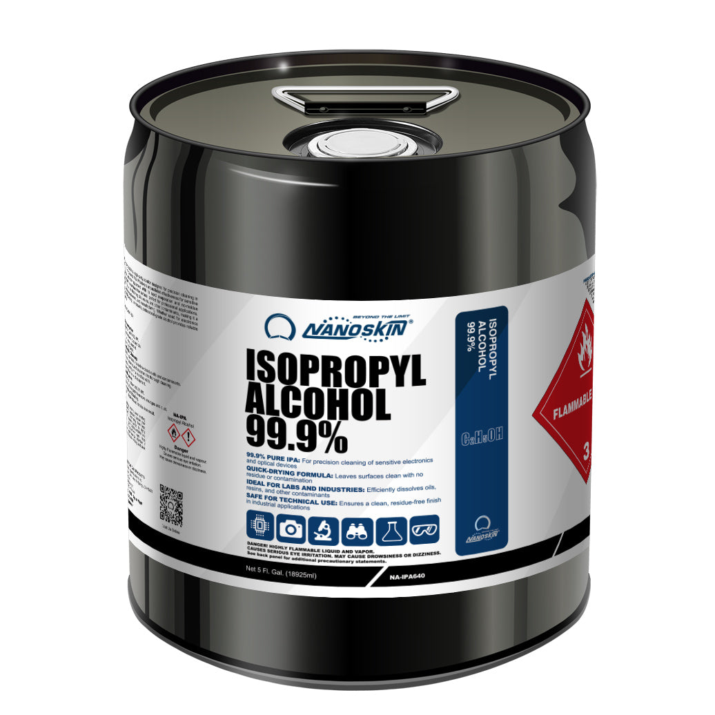 99.9% Isopropyl Alcohol High-Purity IPA 5 Gallon