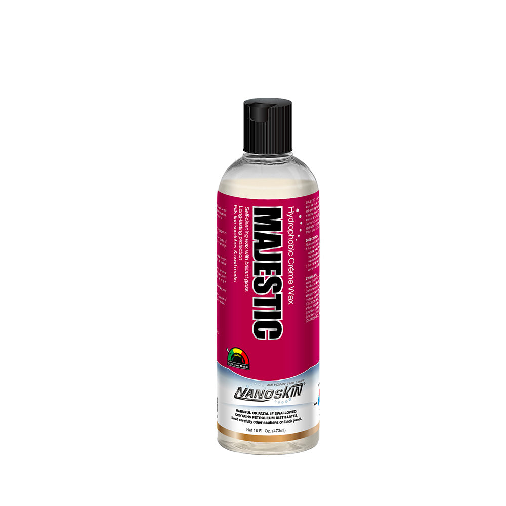 MAJESTIC Hydrophobic Creme Wax – NANOSKIN Car Care Products
