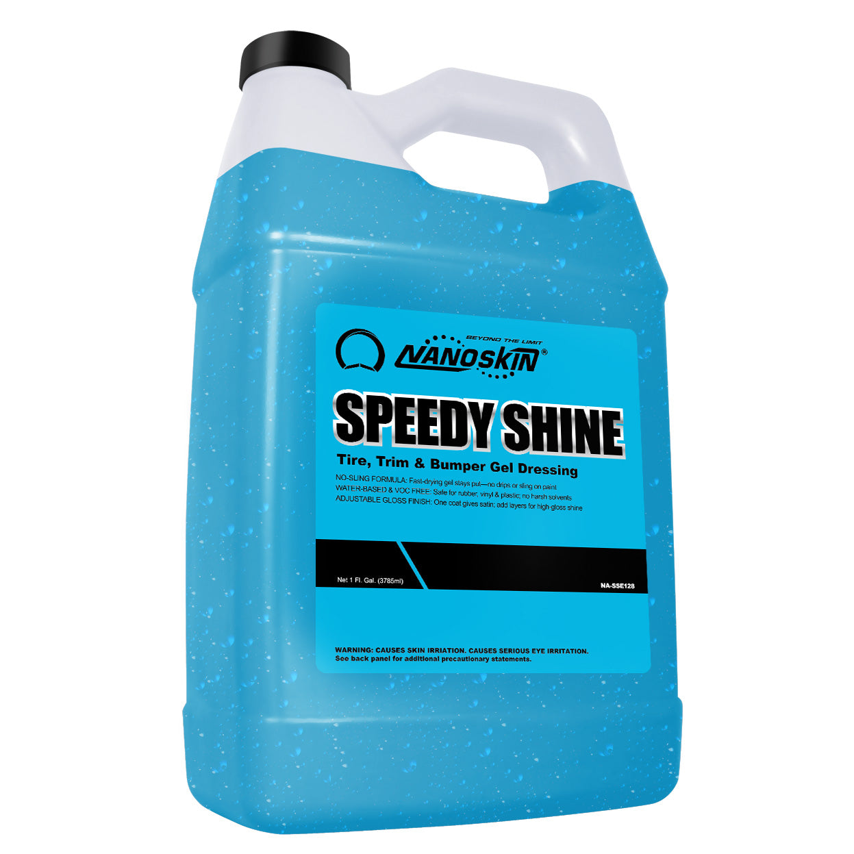 SPEEDY SHINE Exterior Trim, Bumper & Tire Gel