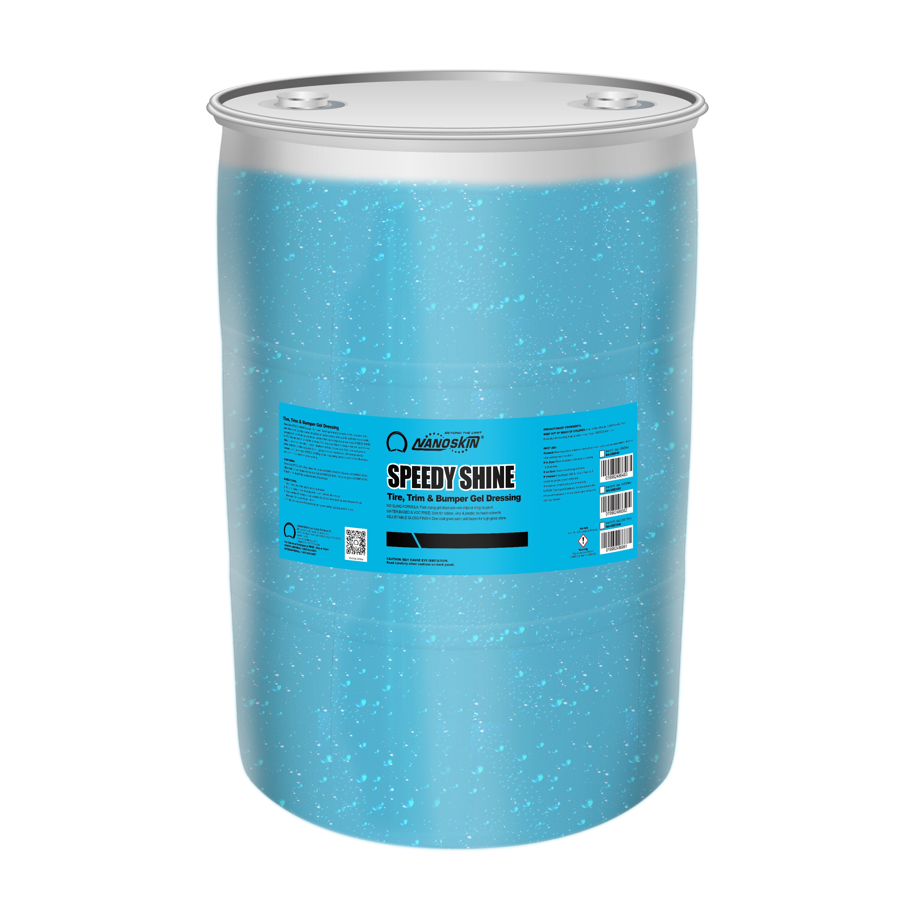 SPEEDY SHINE Exterior Trim, Bumper & Tire Gel – NANOSKIN Car