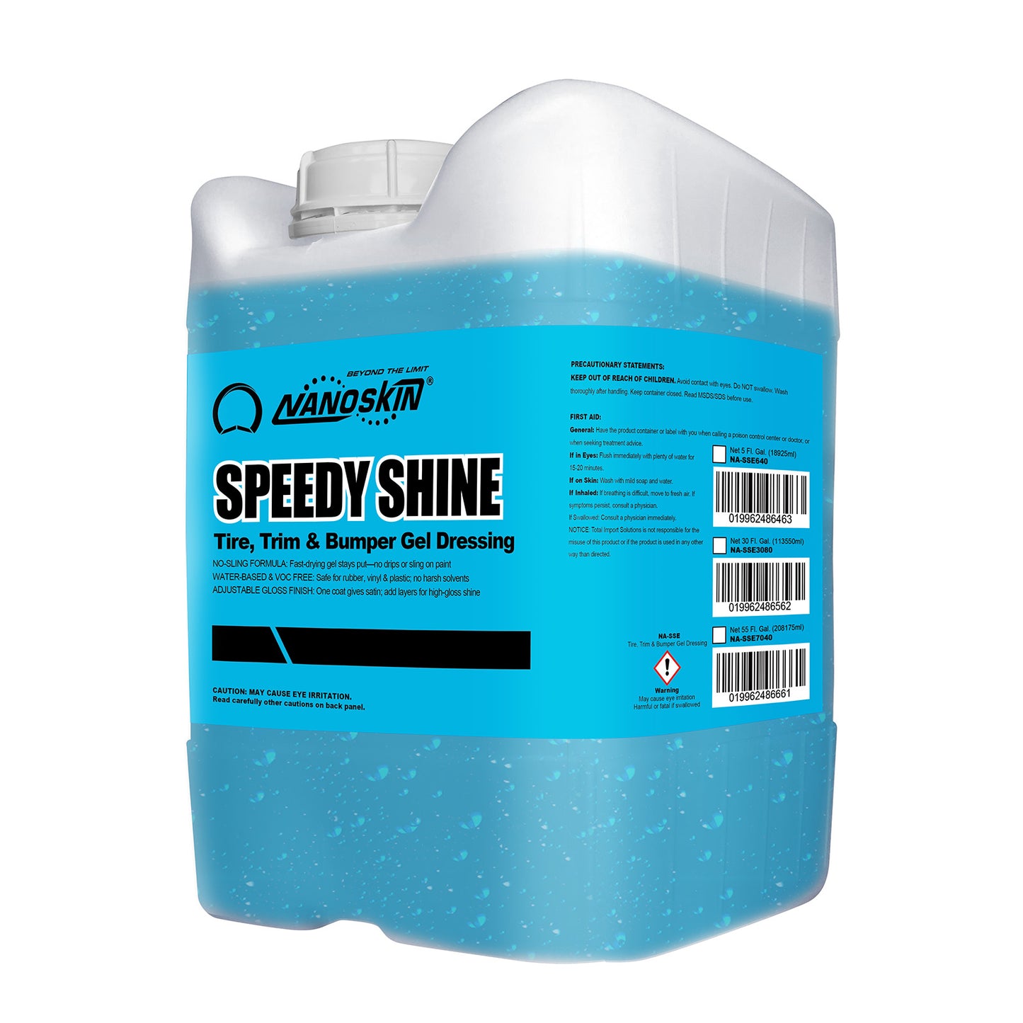 SPEEDY SHINE Exterior Trim, Bumper & Tire Gel