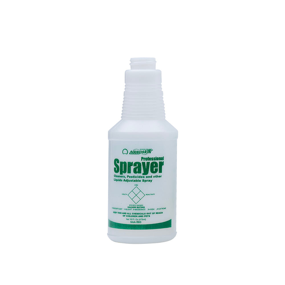 6-Pack of HDPE Natural Plastic Spray Bottles with Molded-in Graduations