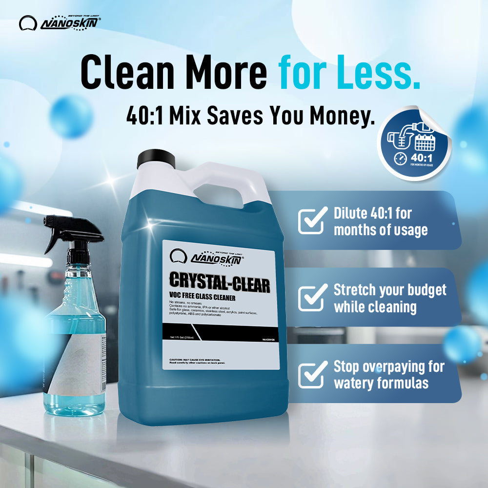 CRYSTAL-CLEAR VOC Free Glass Cleaner