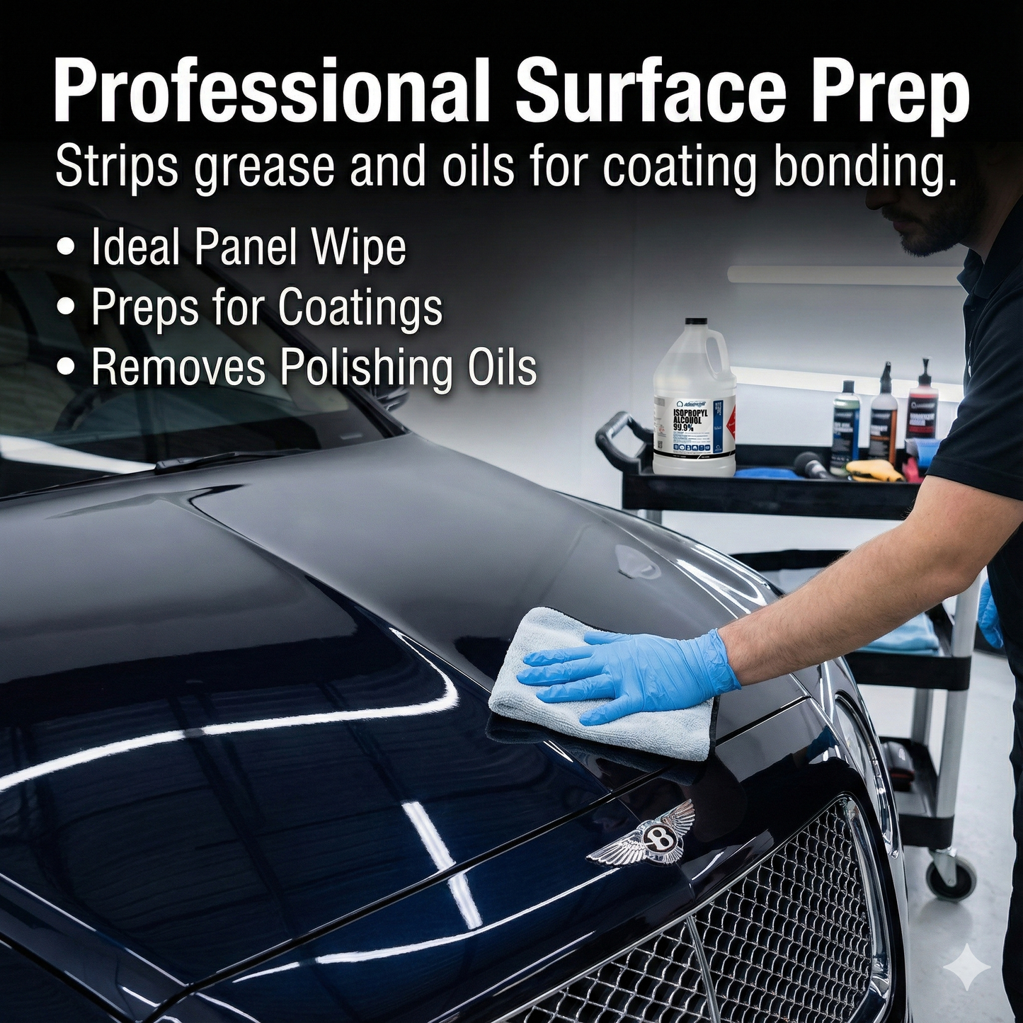 99.9% Isopropyl Alcohol High-Purity IPA 5 Gallon