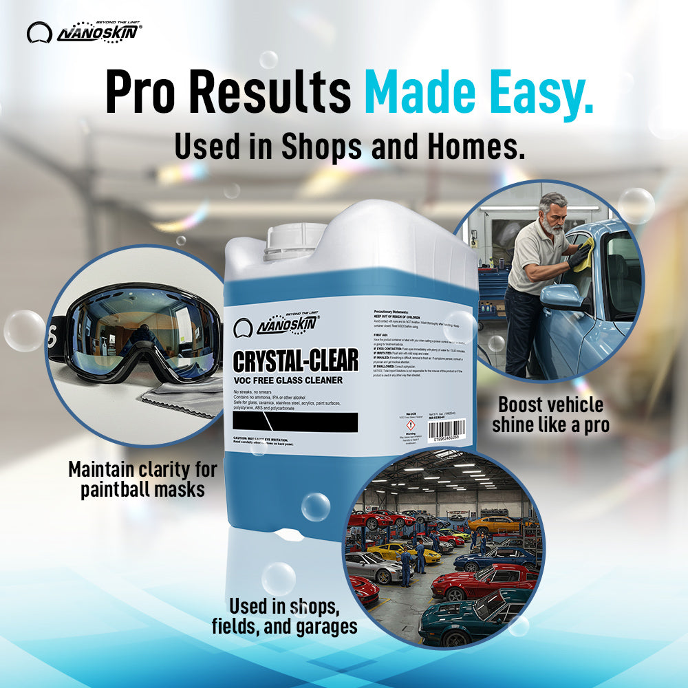 CRYSTAL-CLEAR VOC Free Glass Cleaner