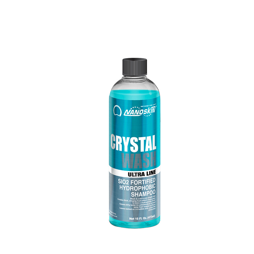 CRYSTAL WASH SiO2 Fortified Hydrophobic Shampoo 200:1 ~ 400:1