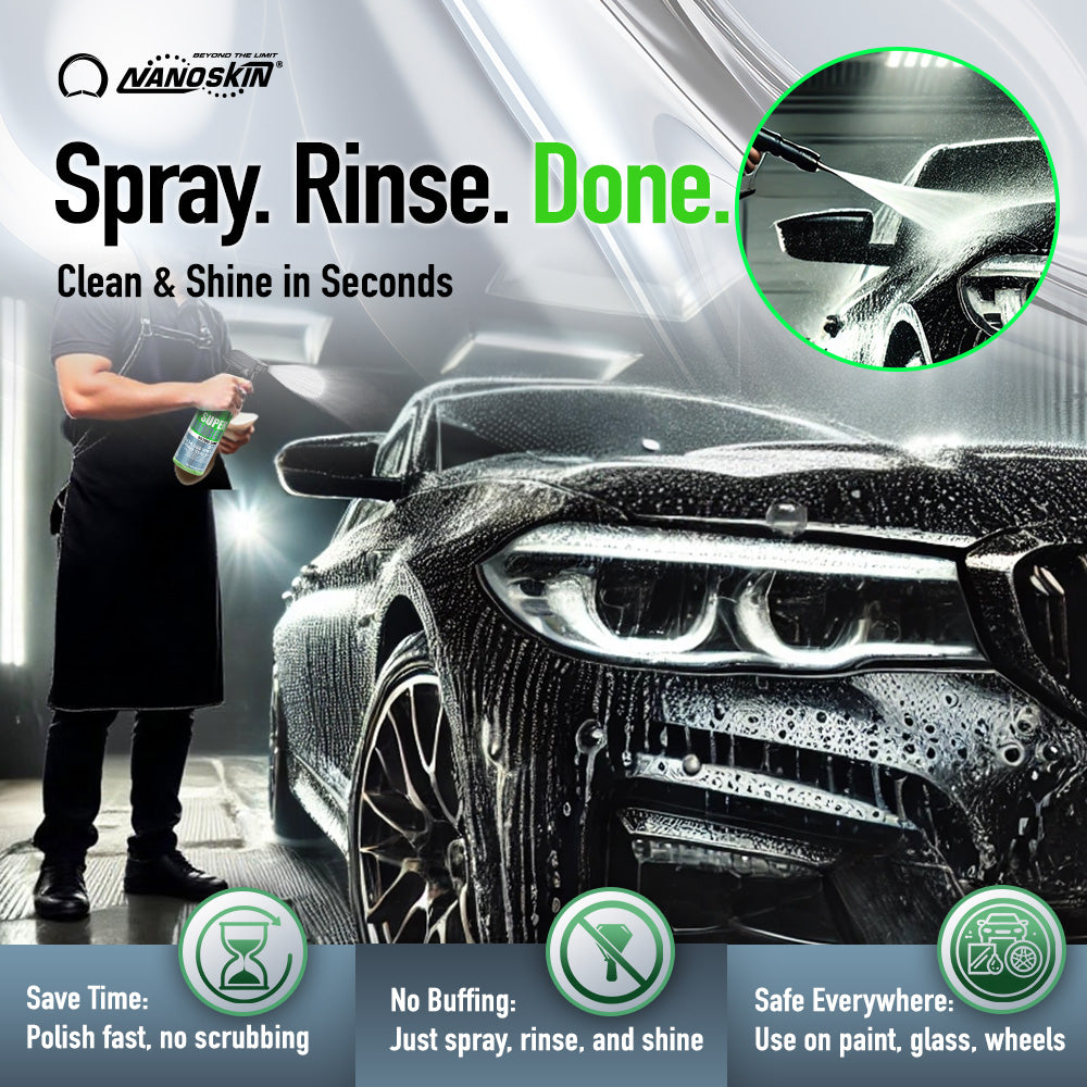 SUPER-CHARGER SiO2 Touchless Spray & Rinse Sealant RTU / 100:1