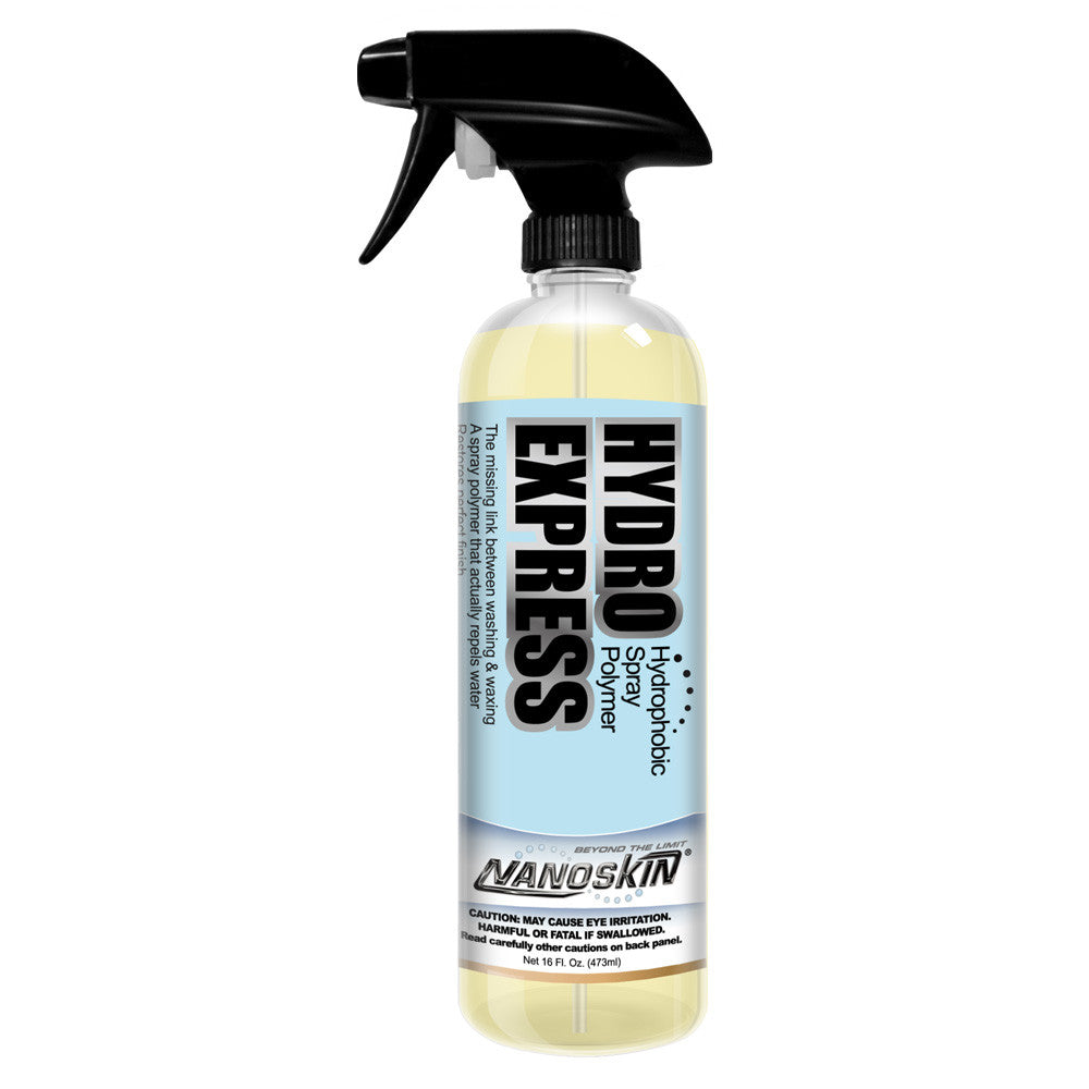 • The most advanced spray polymer <br>• The missing link between washing and waxing <br> • A spray polymer that actually repels water <br>• Lasts up to 3 months <br>• Enhances reflections on shiny materials <br>• May also be used on glass, chrome and plastic