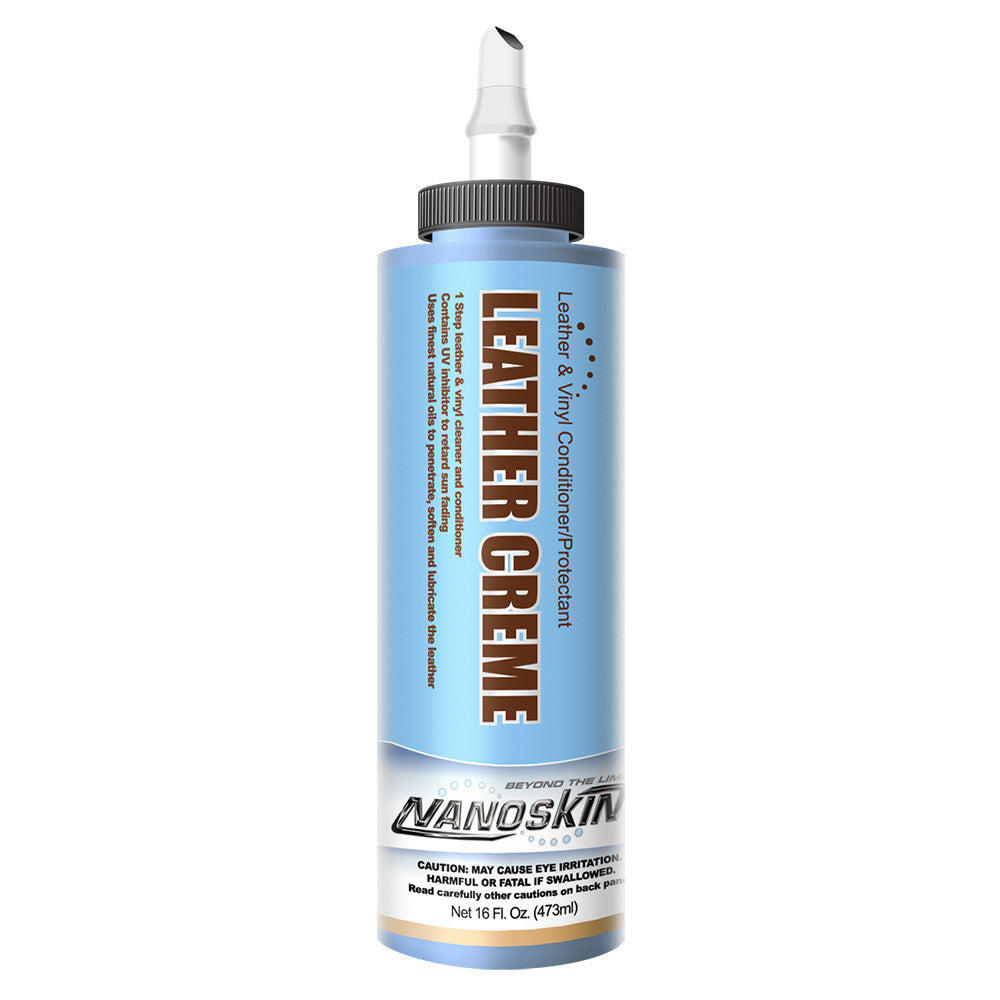 • 1 Step leather & vinyl cleaner and conditioner<br> • Contains UV inhibitor to retard sun fading<br> • Uses finest natural oils to penetrate, soften and lubricate the leather<br>