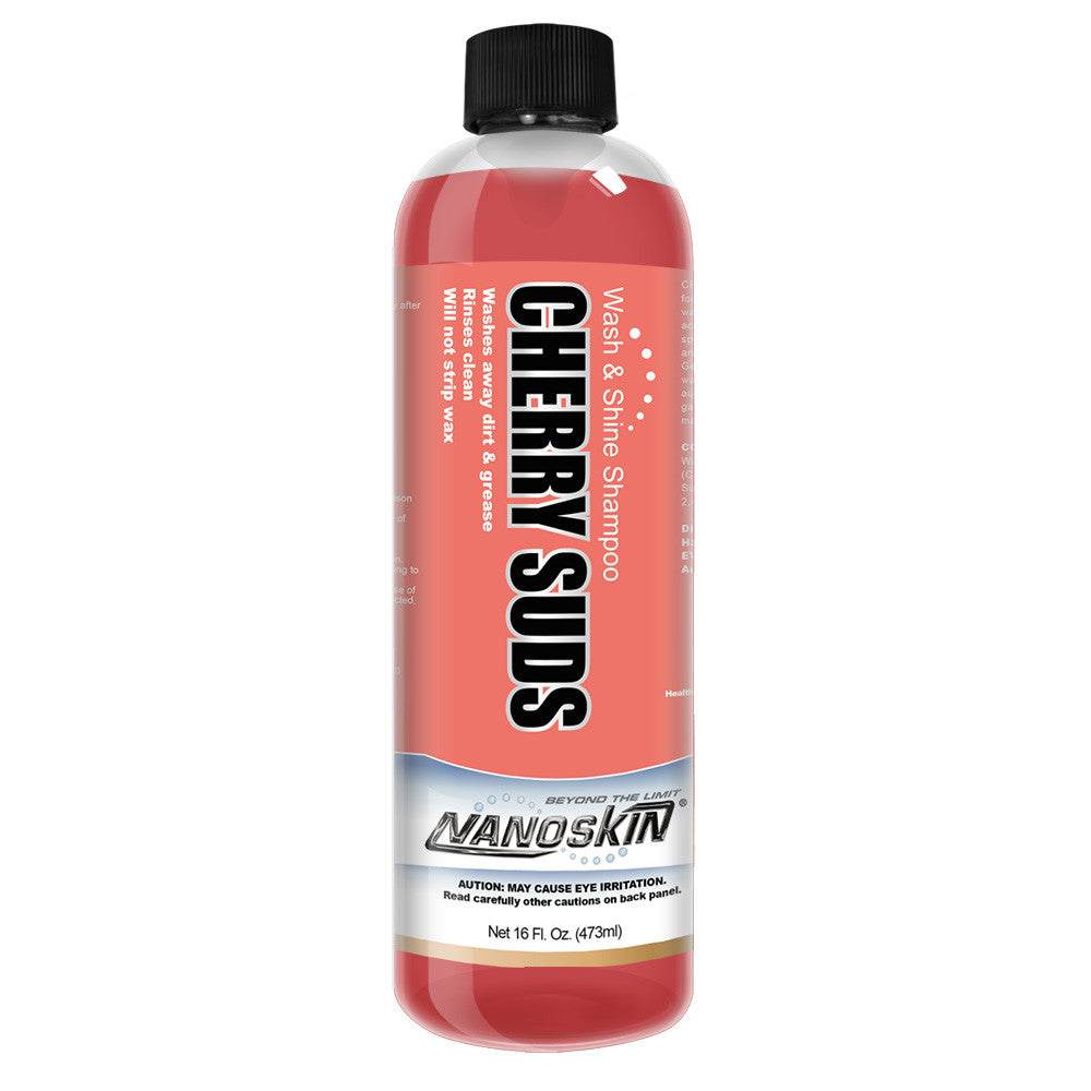 Cherry Suds Bottle Front