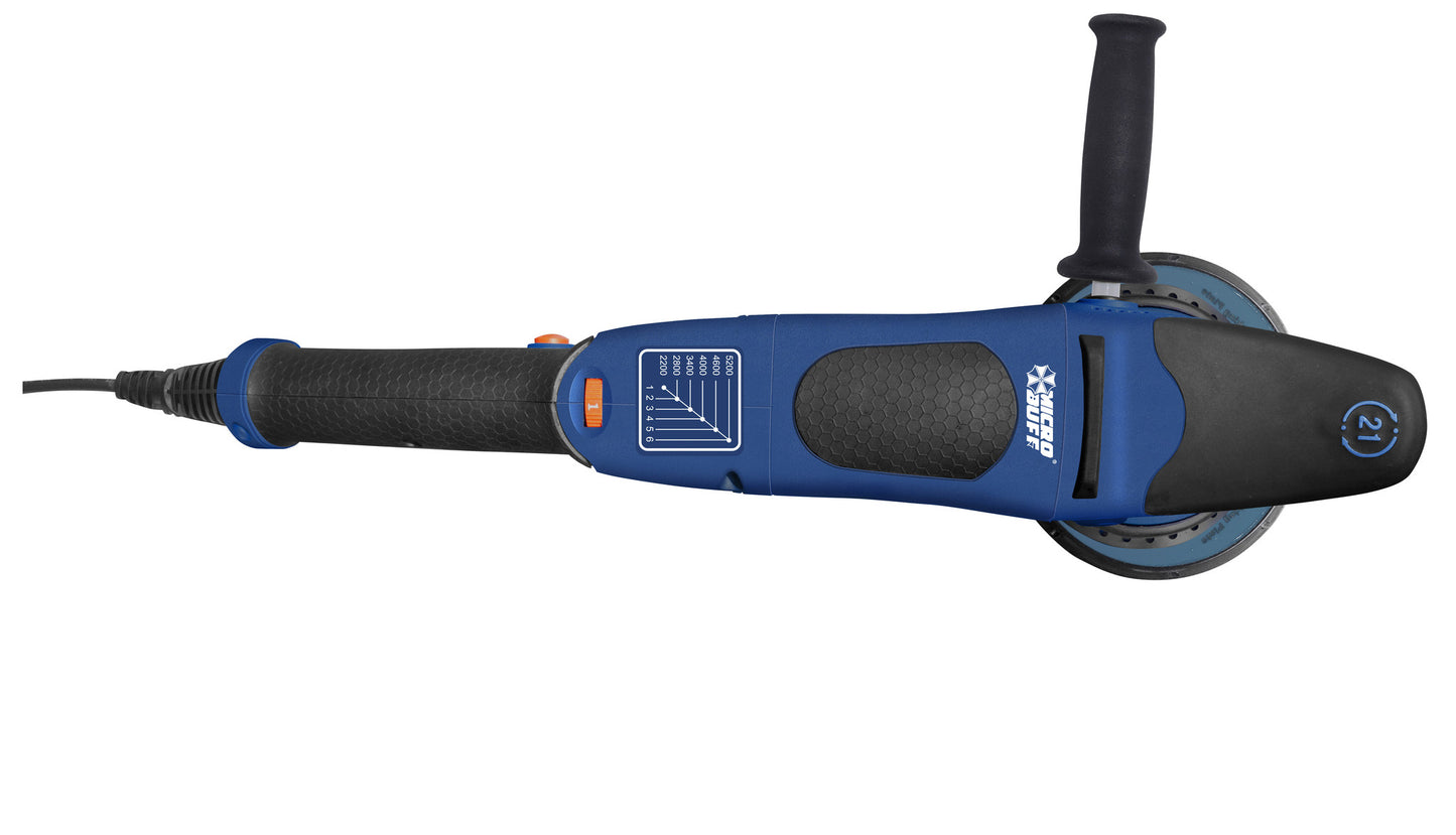 NANOSKIN MICROBUFF 21mm Long-Throw Random Orbital Polisher