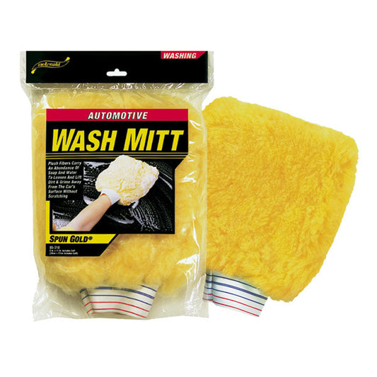 Spun Gold Wash Mitt 8" X 11" (Includes Cuff)
