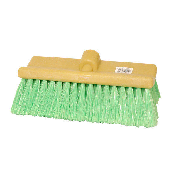 10" Bi-Level Wash Brush - Green Nylon