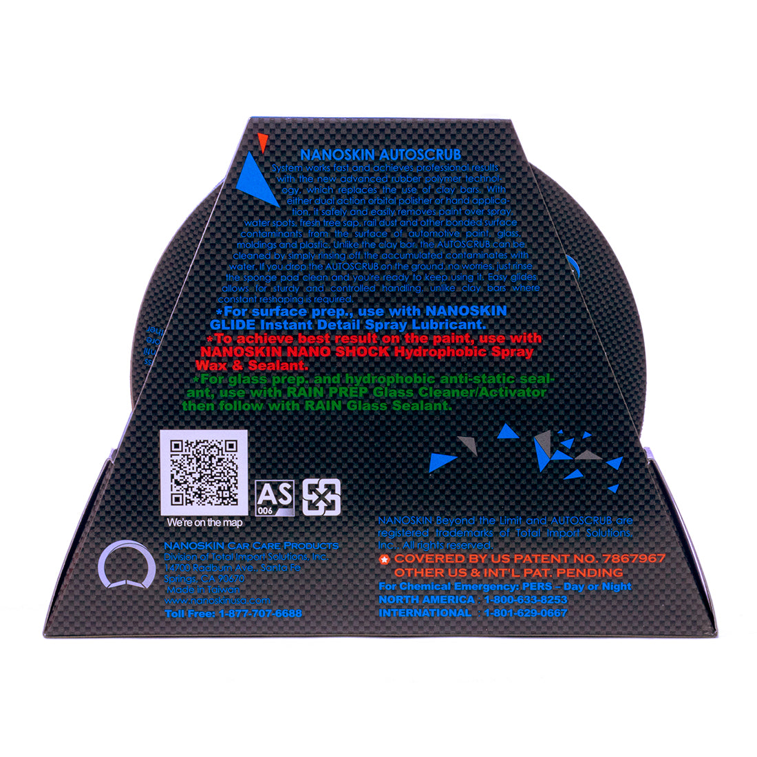 NANOSKIN AUTOSCRUB 6" Pad Fine Grade