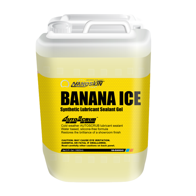 NanoSkin Banana Ice Synthetic Lubricant Sealant Gel – Wipe-on Wipe-off, LLC